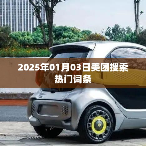 美團搜索熱門詞條大盤點，2025年1月3日