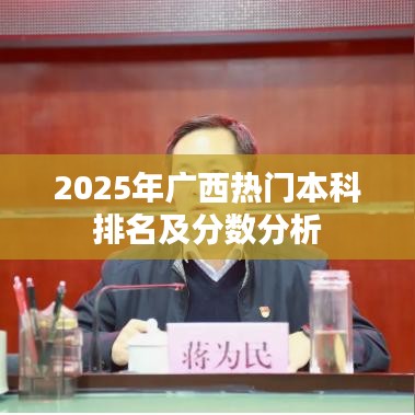 2025廣西本科排名及分?jǐn)?shù)分析概覽