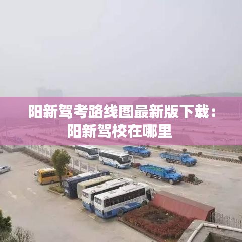 陽新駕考路線圖最新版下載：陽新駕校在哪里 