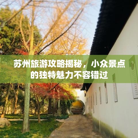 蘇州旅游攻略揭秘，小眾景點(diǎn)的獨(dú)特魅力不容錯(cuò)過(guò)